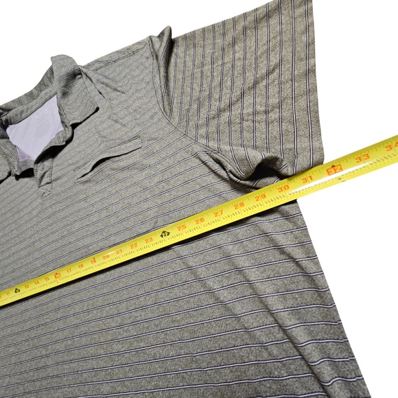 Duluth Armachillo Striped Relaxed Fit Short Sleeve Polo Golf Shirt Mens 3XL - Picture 7 of 7